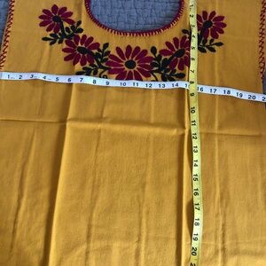 Embroidered top hand made Oaxaca